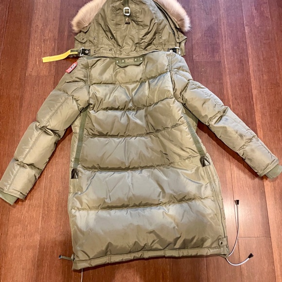 Parajumpers Long Bear Hooded Down - Taggia Olive - Picture 2 of 6